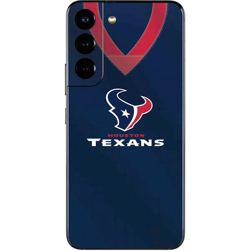 NFL Houston Texans Team Jersey Galaxy S22 Skin