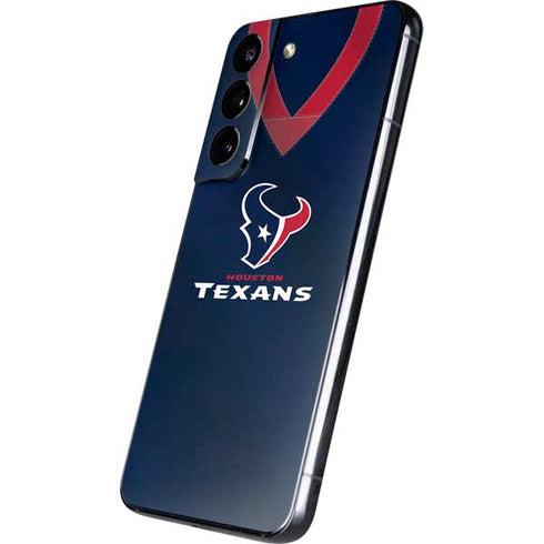 NFL Houston Texans Team Jersey Galaxy S22 Skin