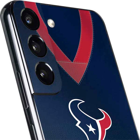 NFL Houston Texans Team Jersey Galaxy S22 Skin