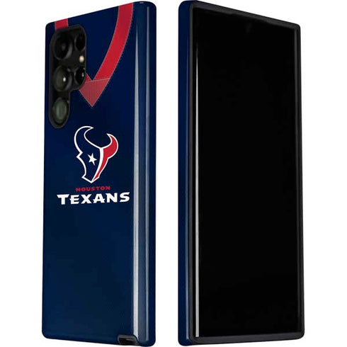 NFL Houston Texans Team Jersey Galaxy S22 Ultra Pro Case