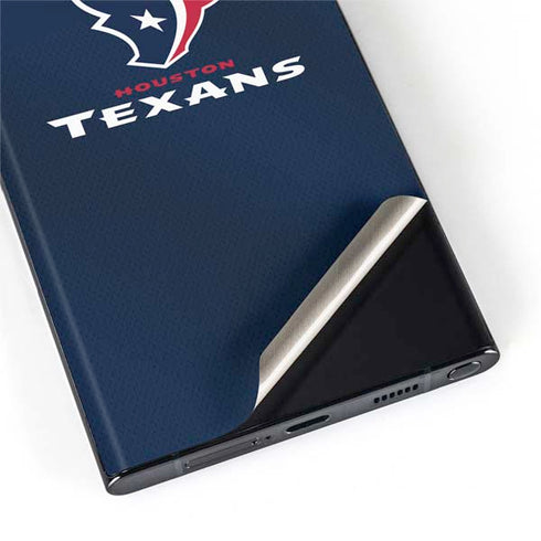 NFL Houston Texans Team Jersey Galaxy S22 Ultra Skin