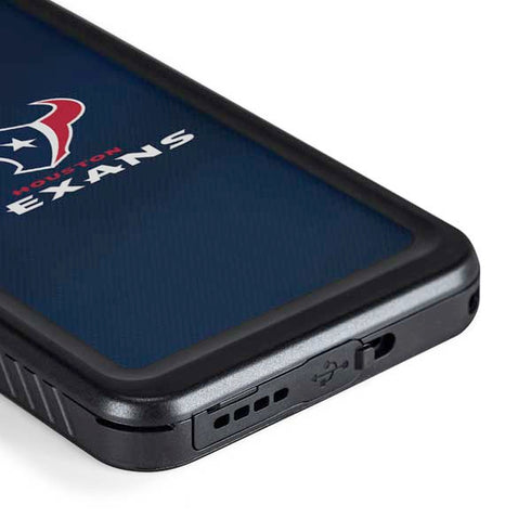 NFL Houston Texans Team Jersey Galaxy S23 Plus Waterproof Case