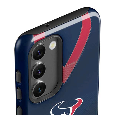 NFL Houston Texans Team Jersey Galaxy S23 Pro Case