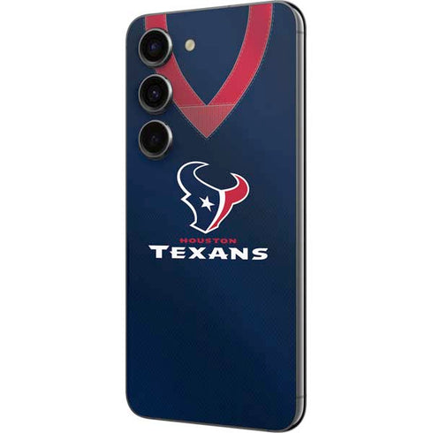 NFL Houston Texans Team Jersey Galaxy S23 Skin