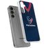 NFL Houston Texans Team Jersey Galaxy S24 Plus Clear Case