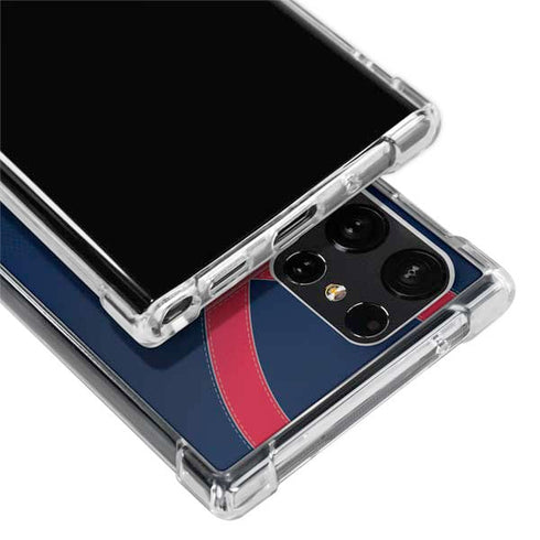 NFL Houston Texans Team Jersey Galaxy S24 Ultra Clear Case