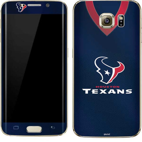 NFL Houston Texans Team Jersey Galaxy S7 Edge Skin