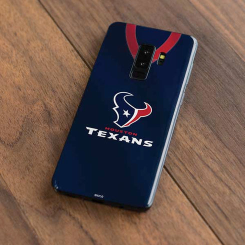NFL Houston Texans Team Jersey Galaxy S9 Plus Skin