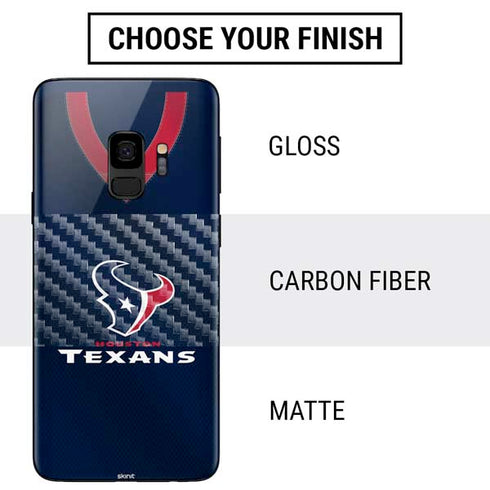 NFL Houston Texans Team Jersey Galaxy S9 Skin