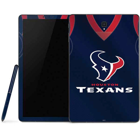 NFL Houston Texans Team Jersey Samsung Galaxy Tab Skin