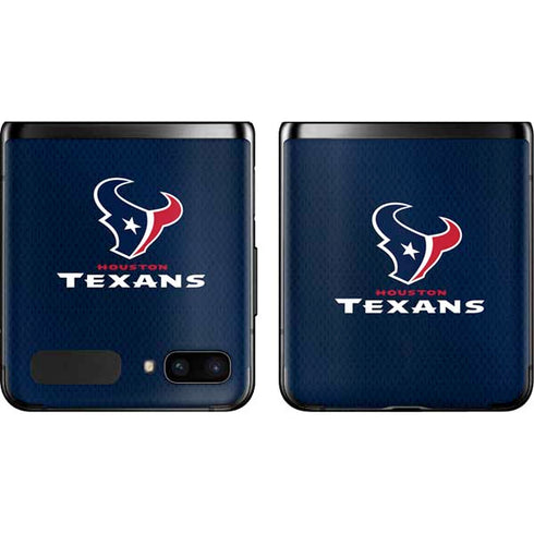 NFL Houston Texans Team Jersey Galaxy Z Flip Skin