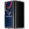 NFL Houston Texans Team Jersey Galaxy Z Fold4 5G Clear Case