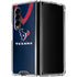 NFL Houston Texans Team Jersey Galaxy Z Fold4 5G Clear Case