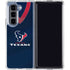NFL Houston Texans Team Jersey Galaxy Z Fold5 5G Clear Case