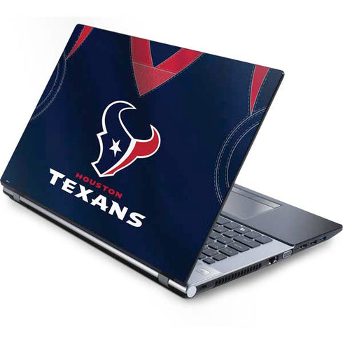 NFL Houston Texans Team Jersey Generic Laptop Skin