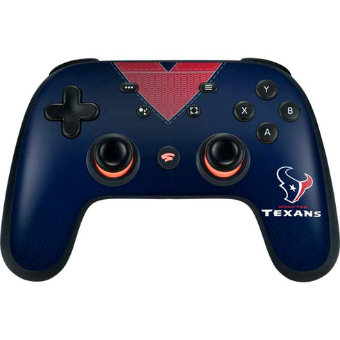 NFL Houston Texans Team Jersey Google Stadia Controller Skin