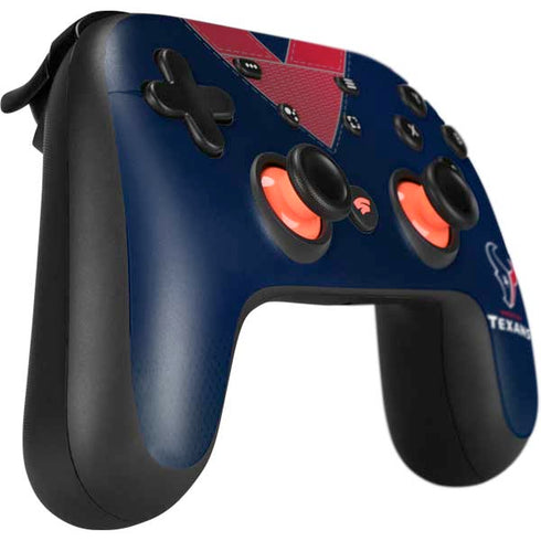NFL Houston Texans Team Jersey Google Stadia Controller Skin