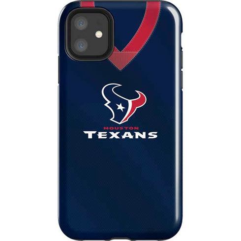 NFL Houston Texans Team Jersey iPhone 11 Impact Case