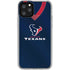 NFL Houston Texans Team Jersey iPhone 11 Pro Clear Case