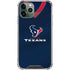 NFL Houston Texans Team Jersey iPhone 11 Pro Max Clear Case