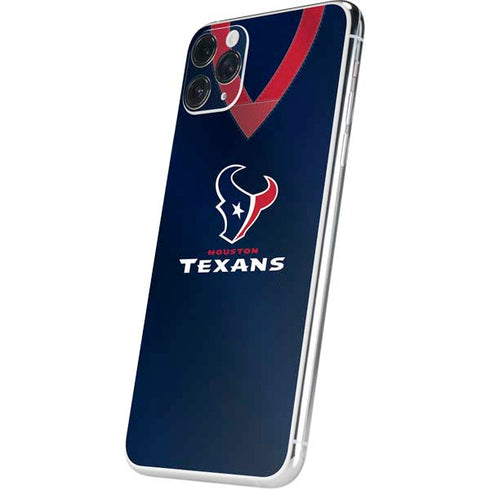 NFL Houston Texans Team Jersey iPhone 11 Pro Max Skin