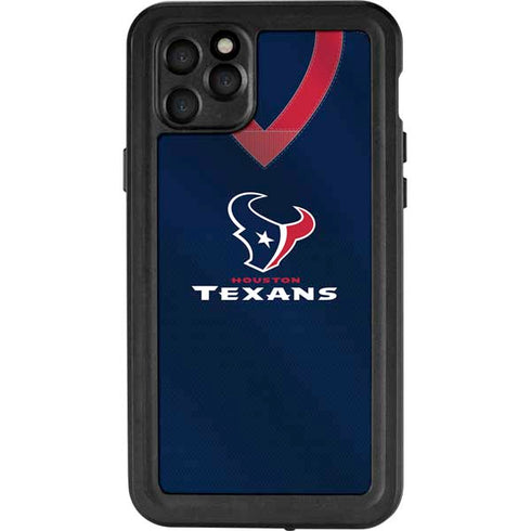 NFL Houston Texans Team Jersey iPhone 11 Pro Max Waterproof Case