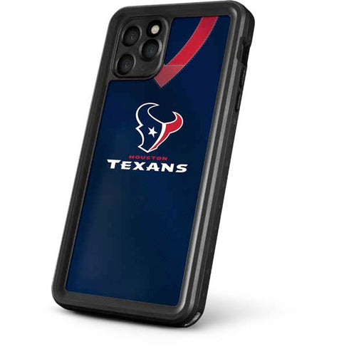NFL Houston Texans Team Jersey iPhone 11 Pro Waterproof Case