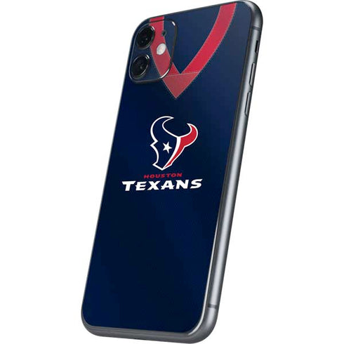 NFL Houston Texans Team Jersey iPhone 11 Skin