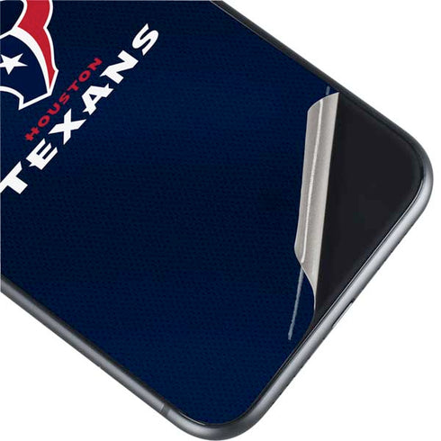 NFL Houston Texans Team Jersey iPhone 11 Skin