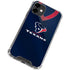 NFL Houston Texans Team Jersey iPhone 12 Clear Case
