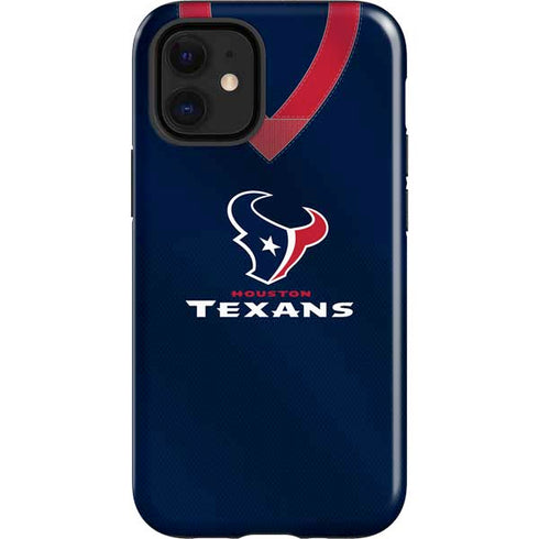 NFL Houston Texans Team Jersey iPhone 12 Mini Impact Case