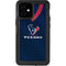NFL Houston Texans Team Jersey iPhone 12 Mini Waterproof Case