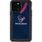 NFL Houston Texans Team Jersey iPhone 12 Pro Waterproof Case