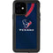 NFL Houston Texans Team Jersey iPhone 12 Waterproof Case