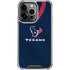 NFL Houston Texans Team Jersey iPhone 13 Pro Clear Case