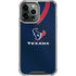 NFL Houston Texans Team Jersey iPhone 13 Pro Max Clear Case