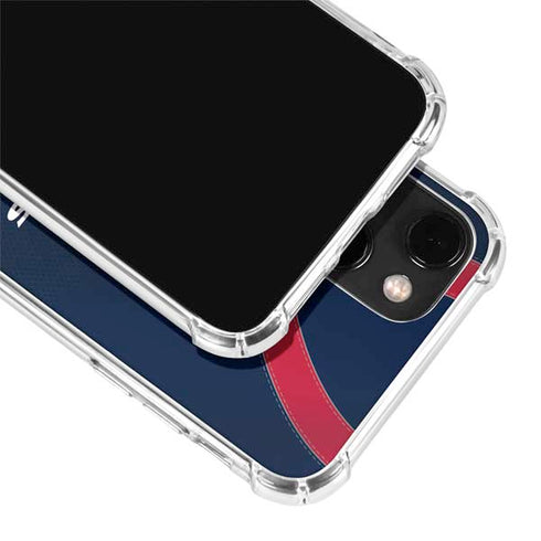 NFL Houston Texans Team Jersey iPhone 15 Plus Clear Case
