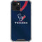 NFL Houston Texans Team Jersey iPhone 15 Plus Clear Case