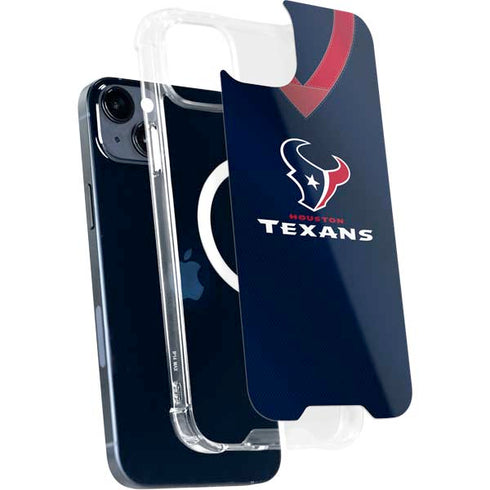 NFL Houston Texans Team Jersey iPhone 15 Plus MagSafe Case