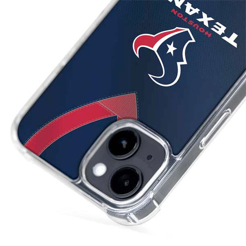NFL Houston Texans Team Jersey iPhone 15 Plus MagSafe Case