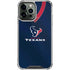 NFL Houston Texans Team Jersey iPhone 14 Pro Max Clear Case