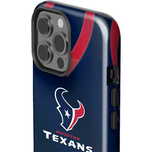 NFL Houston Texans Team Jersey iPhone 15 Pro Max Impact Case