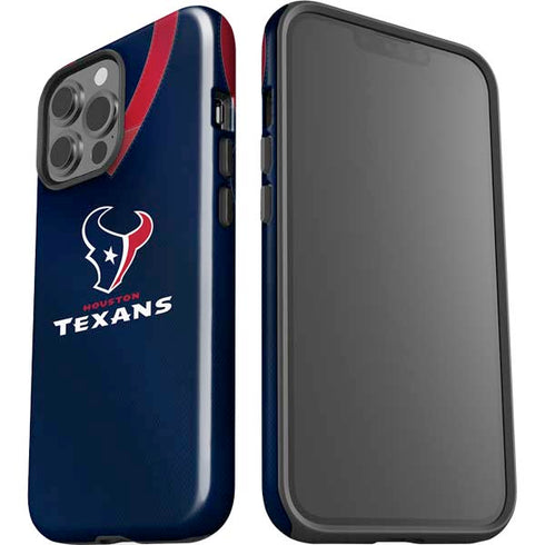 NFL Houston Texans Team Jersey iPhone 15 Pro Max Impact Case