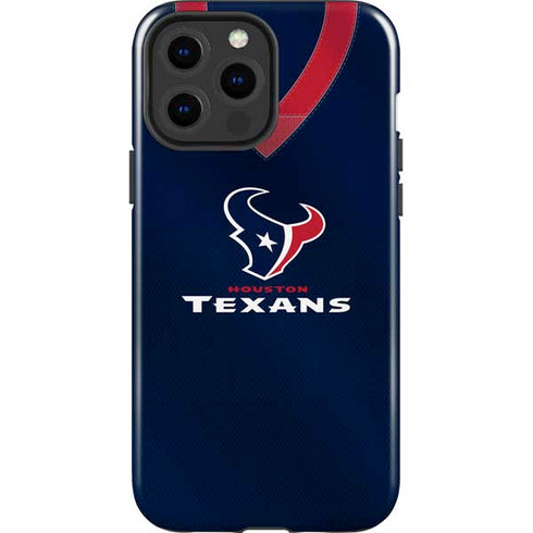 NFL Houston Texans Team Jersey iPhone 15 Pro Max Impact Case