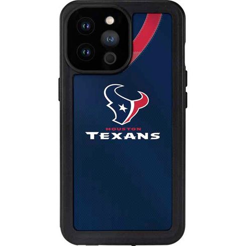 NFL Houston Texans Team Jersey iPhone 14 Pro Max Waterproof Case
