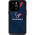 NFL Houston Texans Team Jersey iPhone 14 Pro Waterproof Case