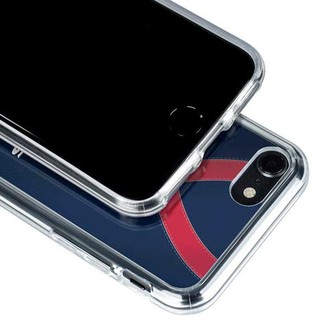 NFL Houston Texans Team Jersey iPhone SE (2nd & 3rd Gen) Clear Case