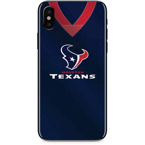 NFL Houston Texans Team Jersey iPhone X Skin