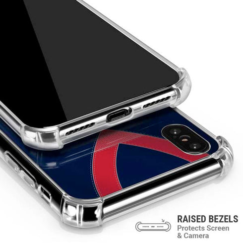 NFL Houston Texans Team Jersey iPhone X/XS Clear Case