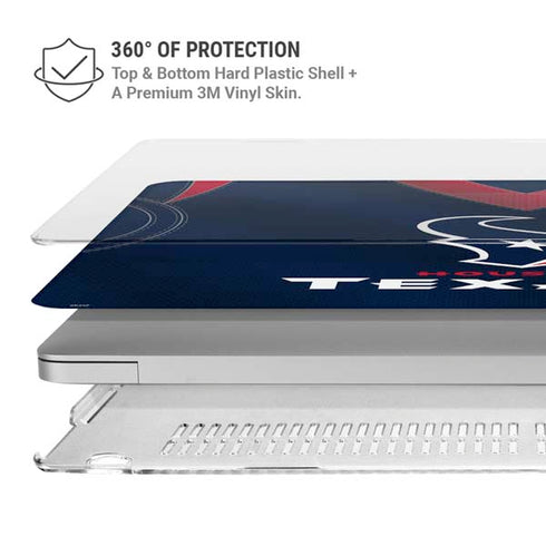 NFL Houston Texans Team Jersey MacBook Air 13in M1 (2021) Case plus Skin